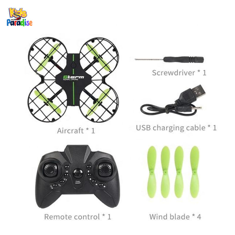 Remote Control Flying Quadcopter Nano Drone L H-X61 FLYING
