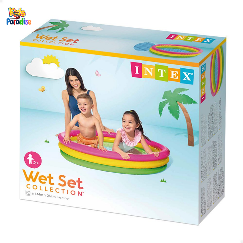 INTEX  3.75-FT Sunset Glow Baby Swimming Pool (45" x 10") 57412