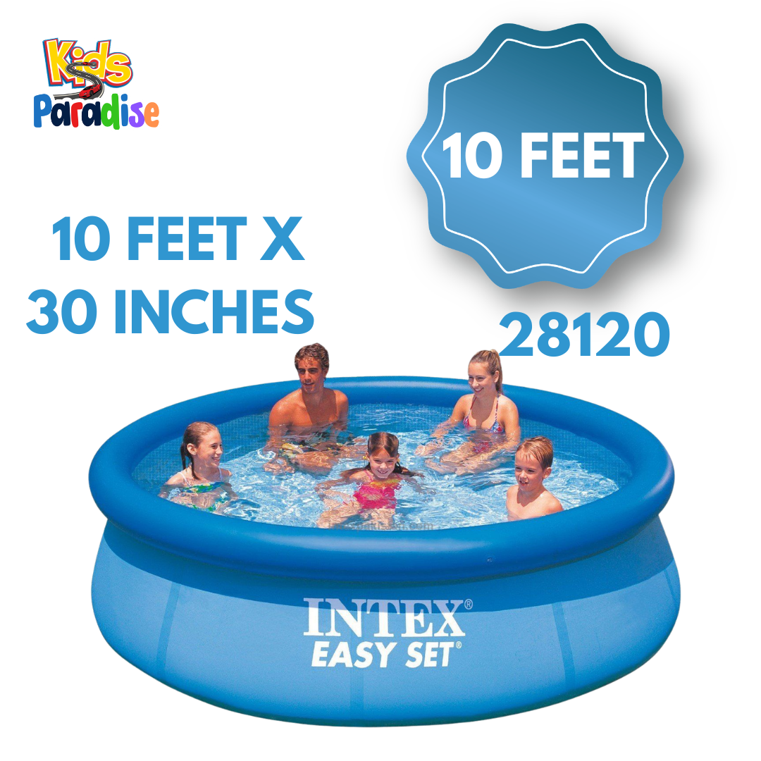 Deeper Dive, Bigger Fun – Intex 10ft x 30in Easy Set Pool | 28120 (10' x 30")
