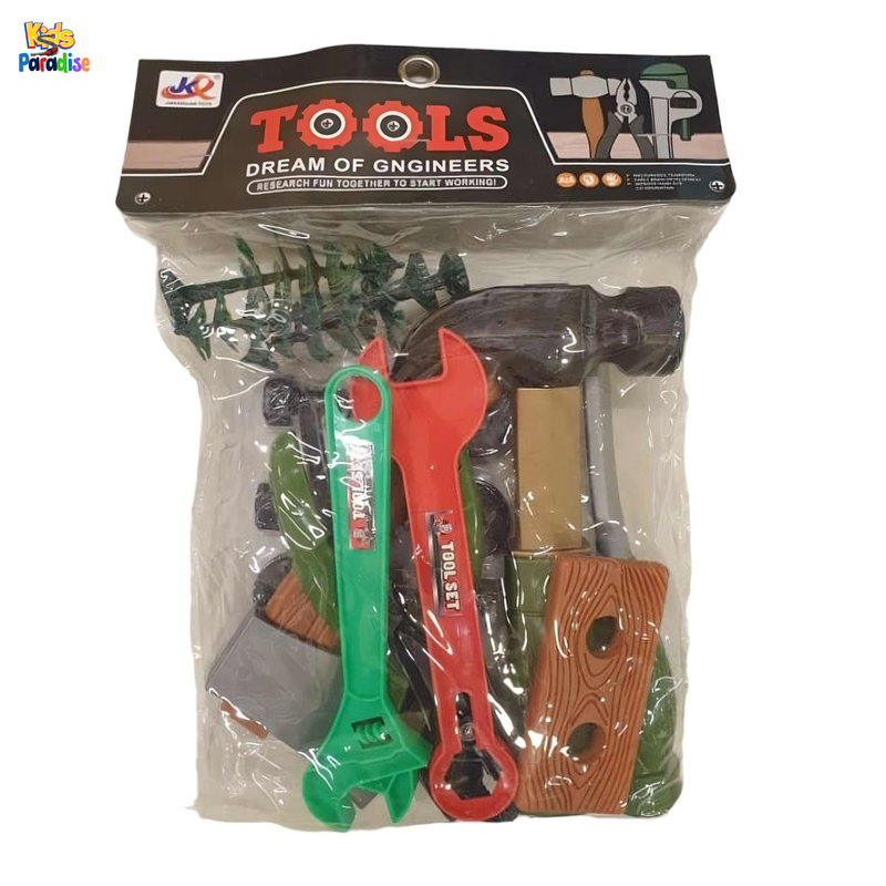 19 Pcs Engineers Dream Tools Kit Perfect Activity Gift for boys and girls