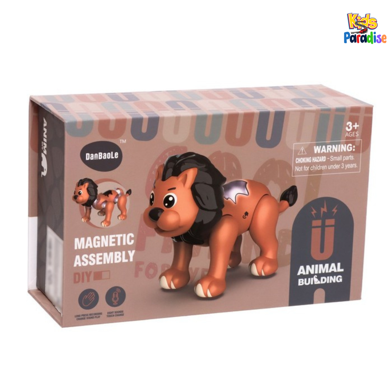 Magnetic constructor Lion 7 parts - U301A