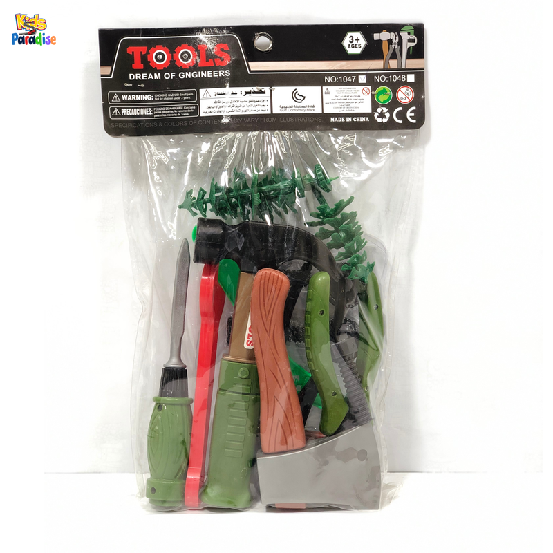 19 Pcs Engineers Dream Tools Kit Perfect Activity Gift for boys and girls