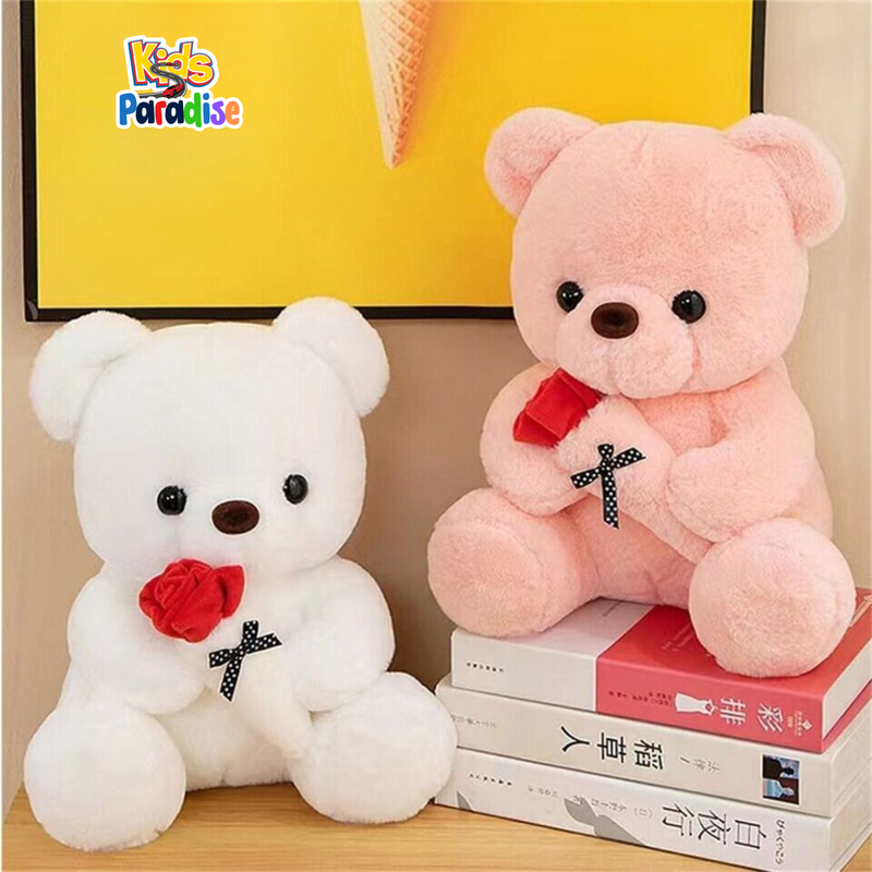 15 inch 40 cm Teddy Bear Rose Stuffed Plush Toy Cute Gift