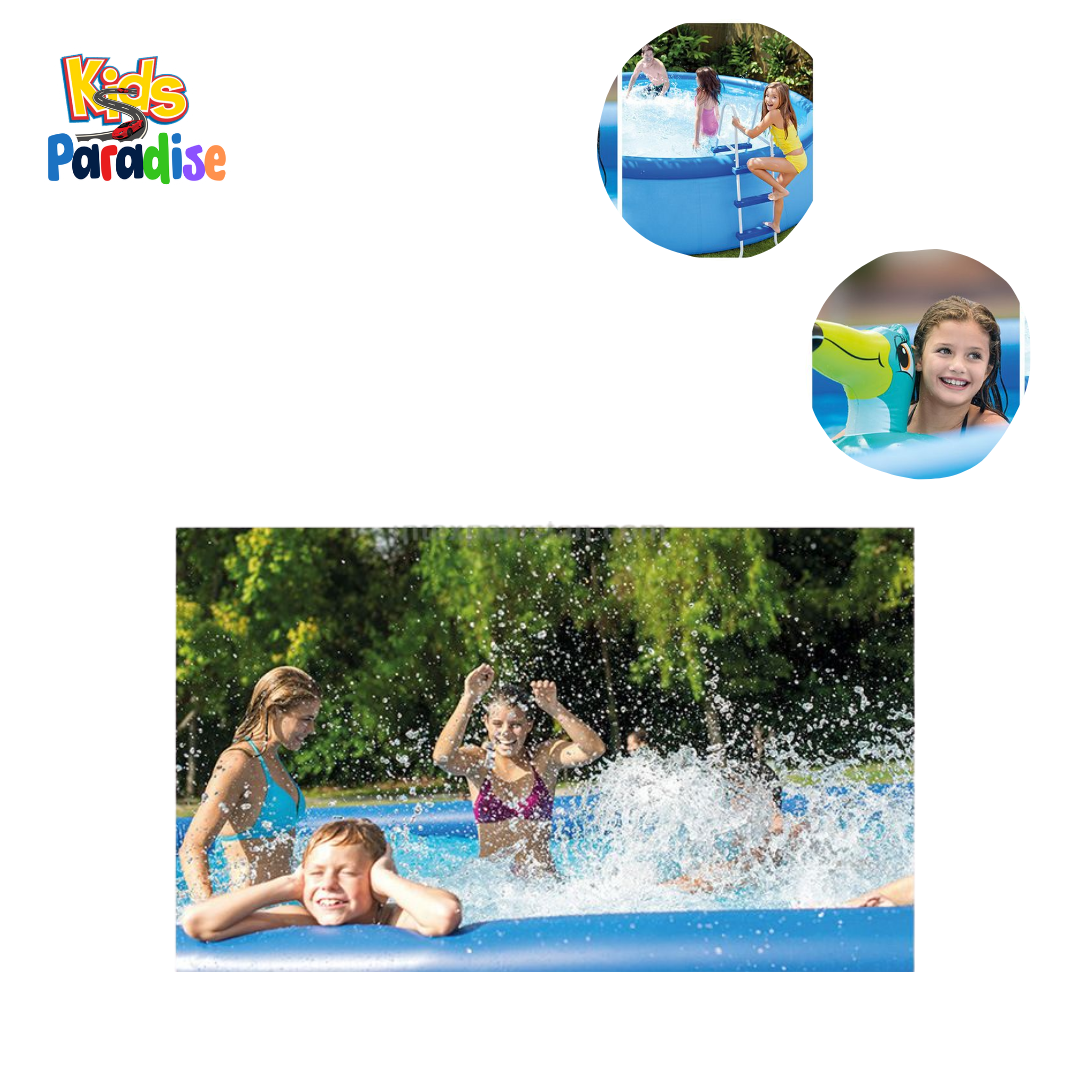 Family Fun Expanded – Intex 10ft Easy Set Inflatable Pool | 28116 (10' x 24")