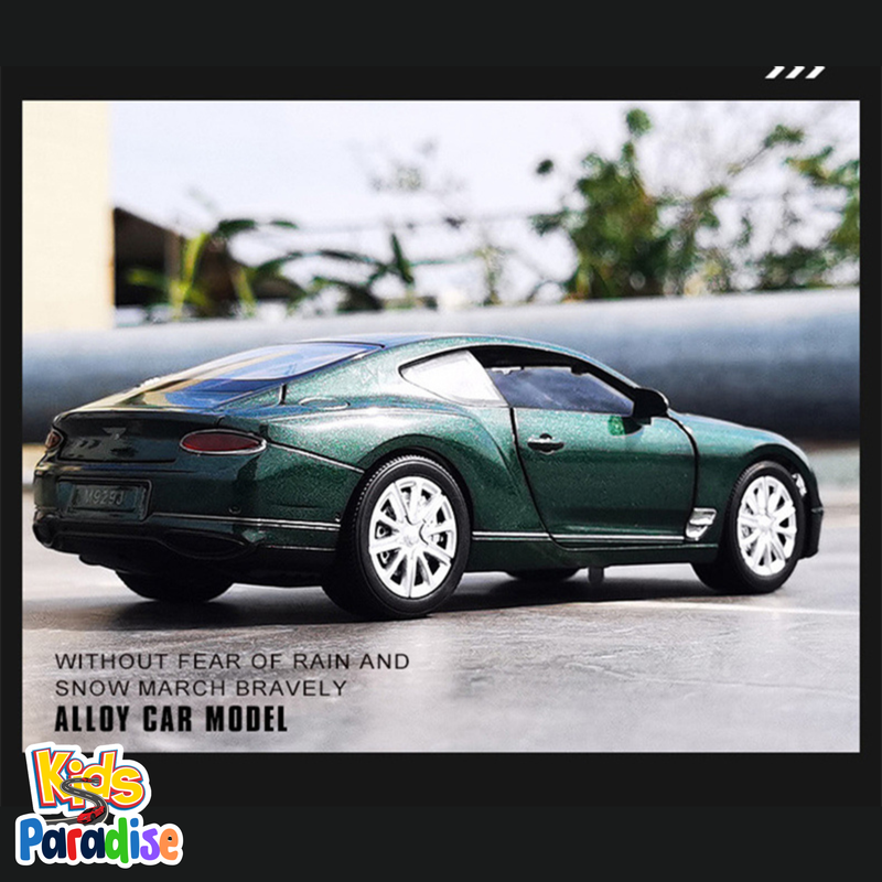 1:24 BENTLEY CONTINENTAL GT ALLOY DIECAST MODEL CAR M-929-J