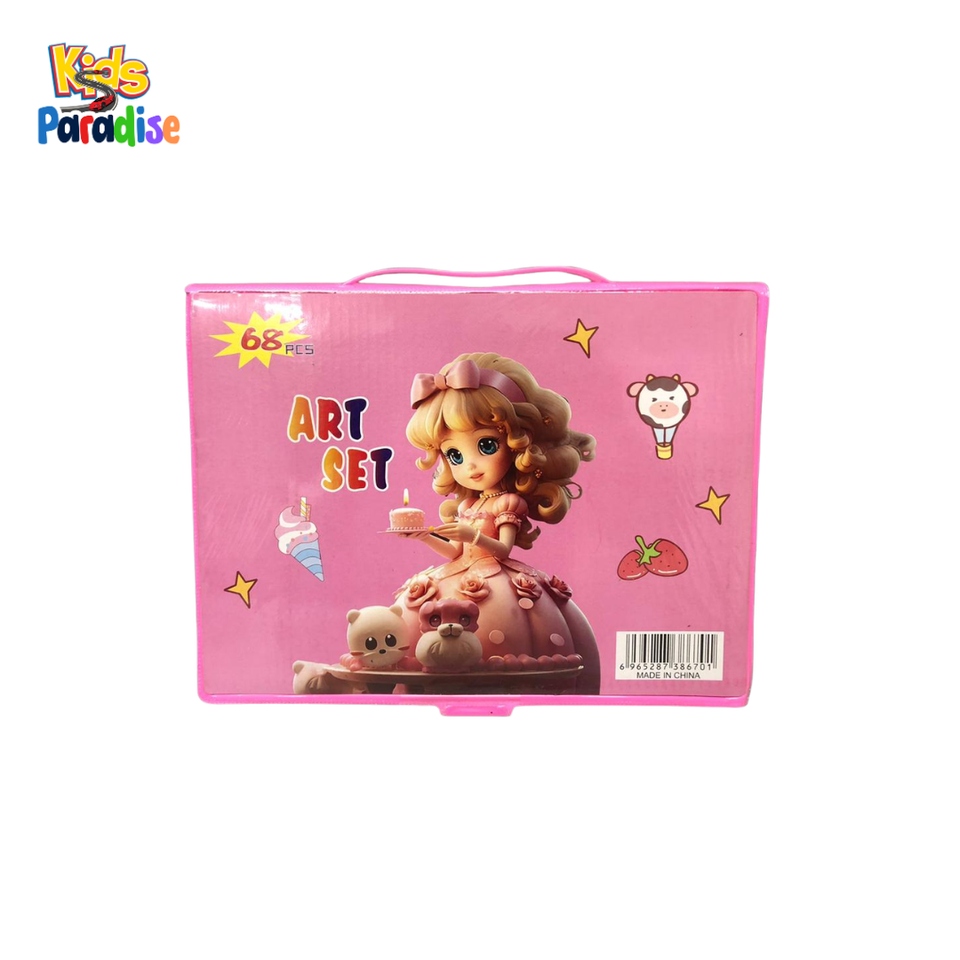 68PCS Colour Pencil Box Art Set