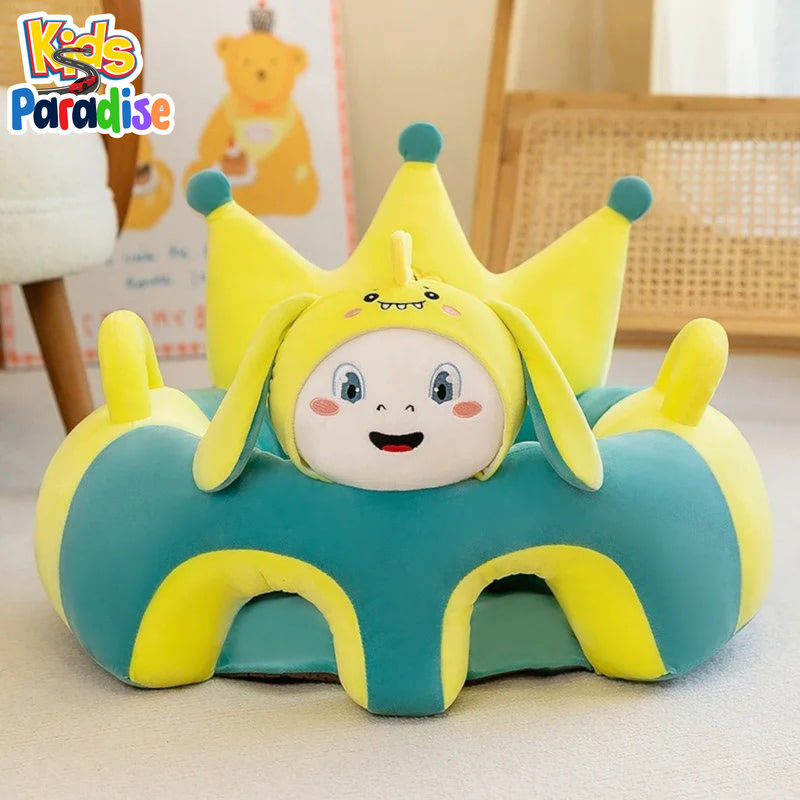 Cute Cartoon  Kids Chair Cushion Seat CZ05 SITTER CROWN 6 DESIGN Baby Support Seat Case Learning To Sit Comfort for Toddlers