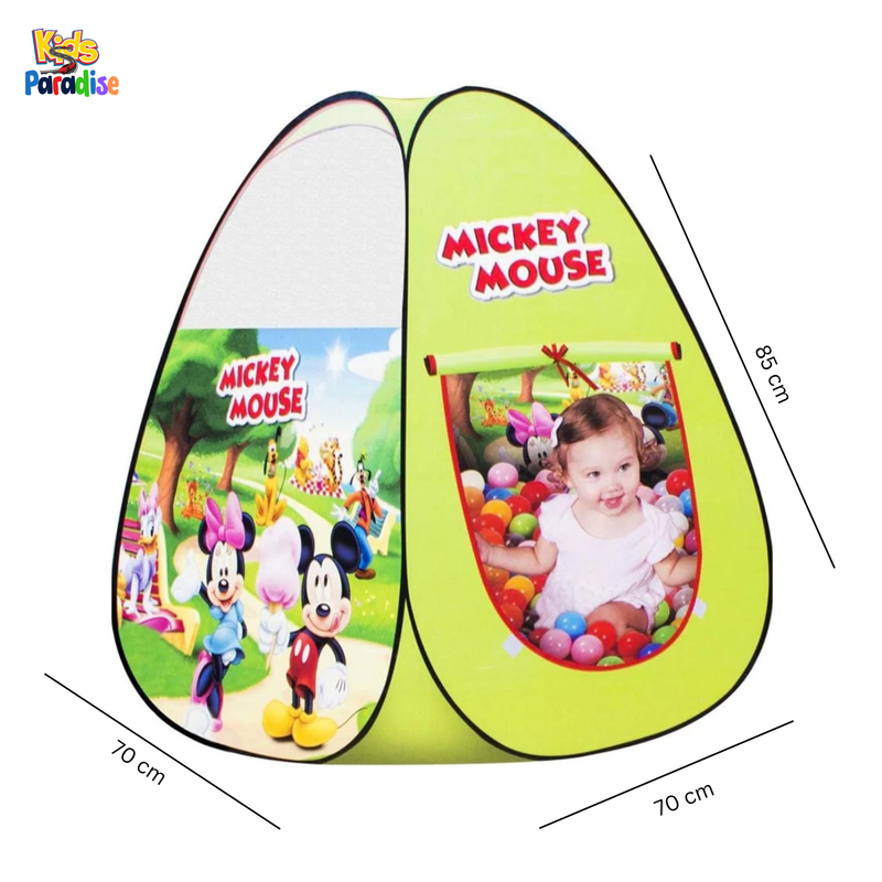 Kids 50 Ball Tent Play House Foldable Pop Tent Baby Camp House