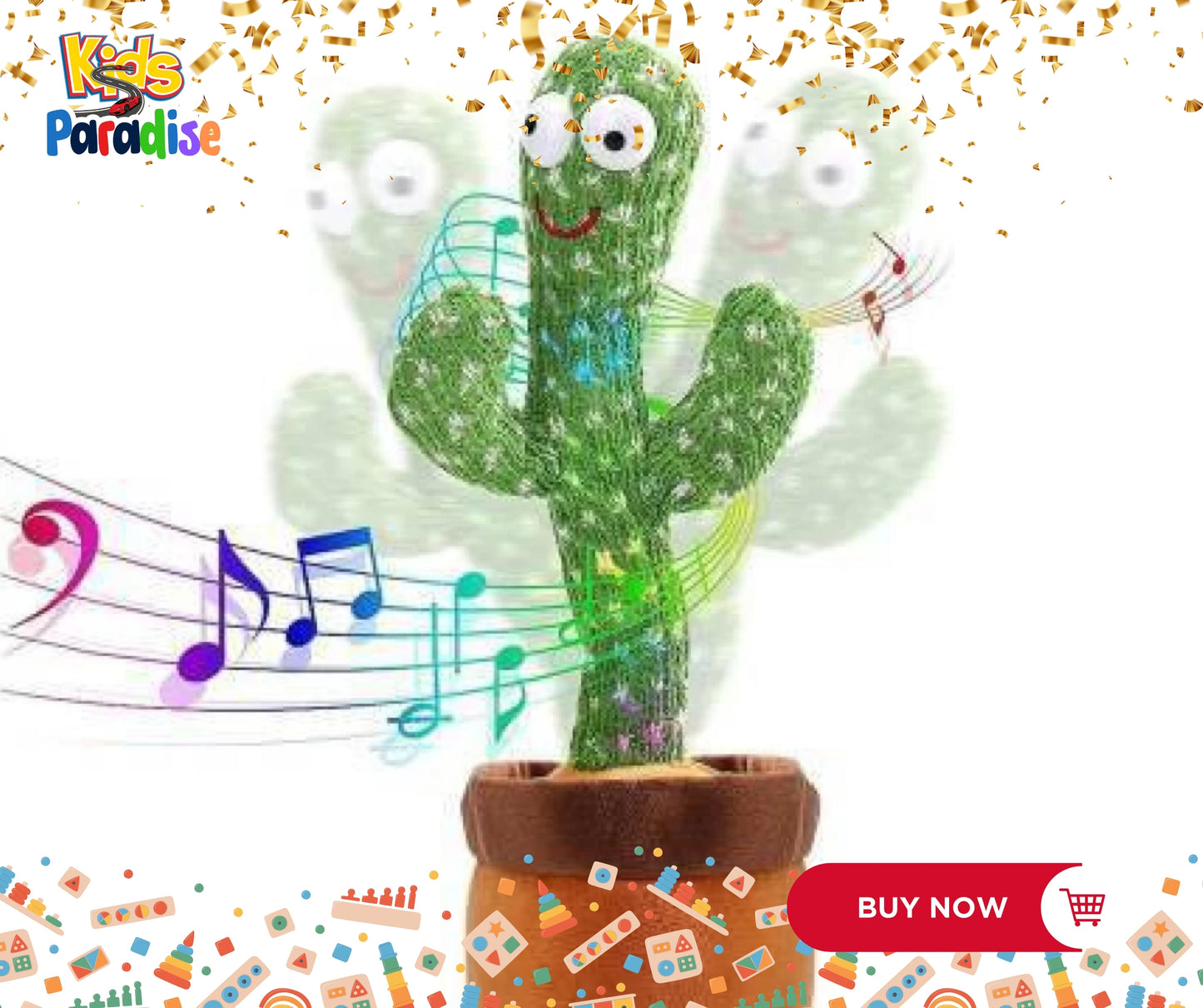 Rechargeable Cute Talking and Dancing Cactus