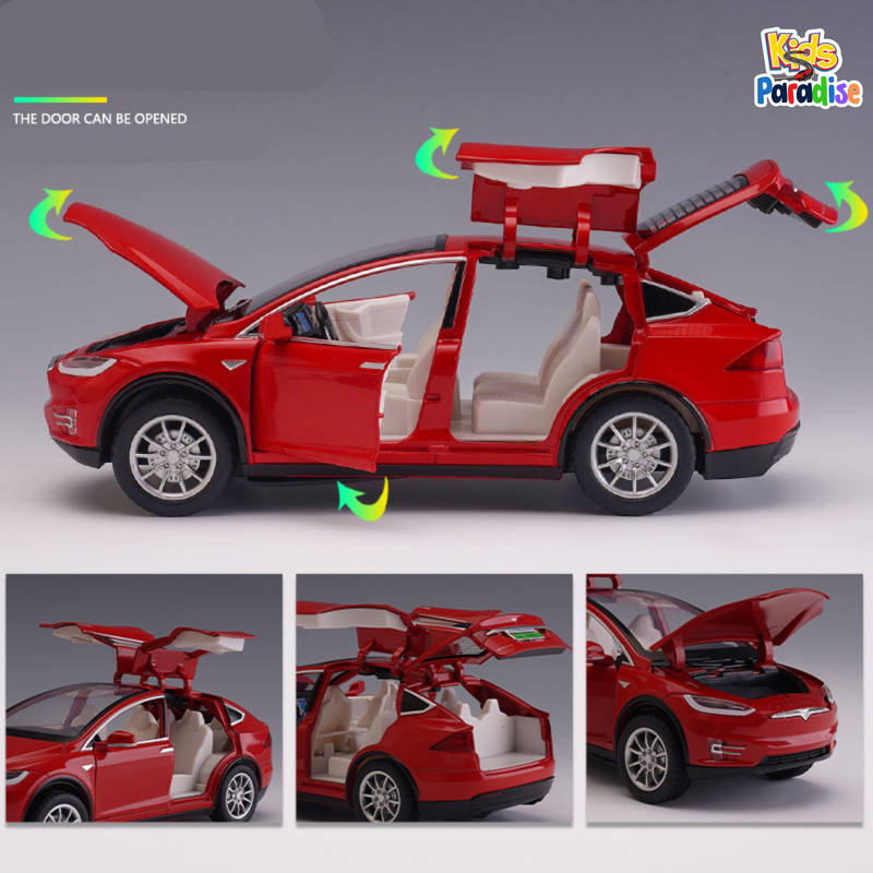 1:24 Scale Tesla Model X Die Cast Model Car M-92317-1