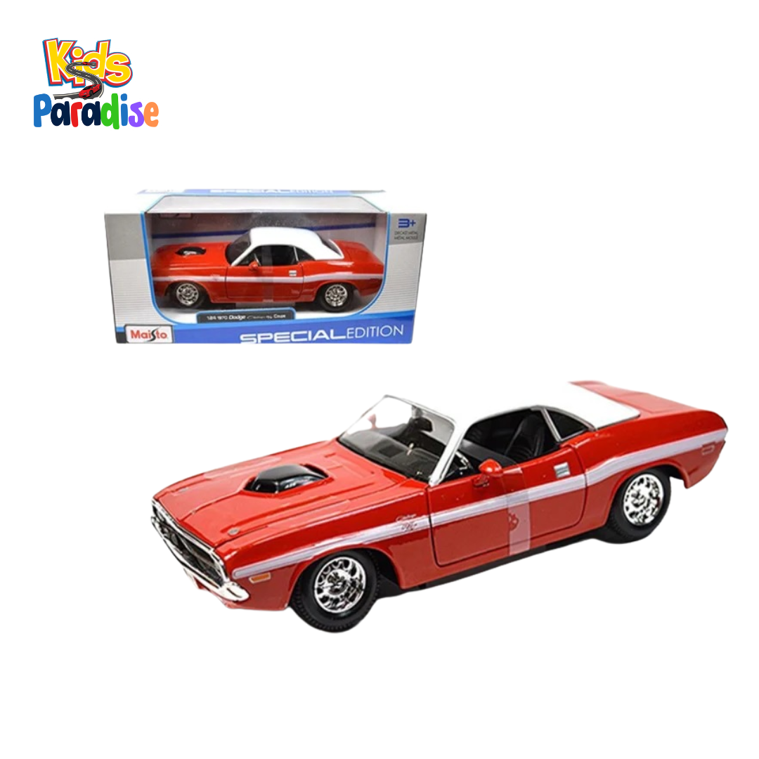 Maisto Special Edition 1:24 1970 Dodge Challenger R/T Coupe - Red