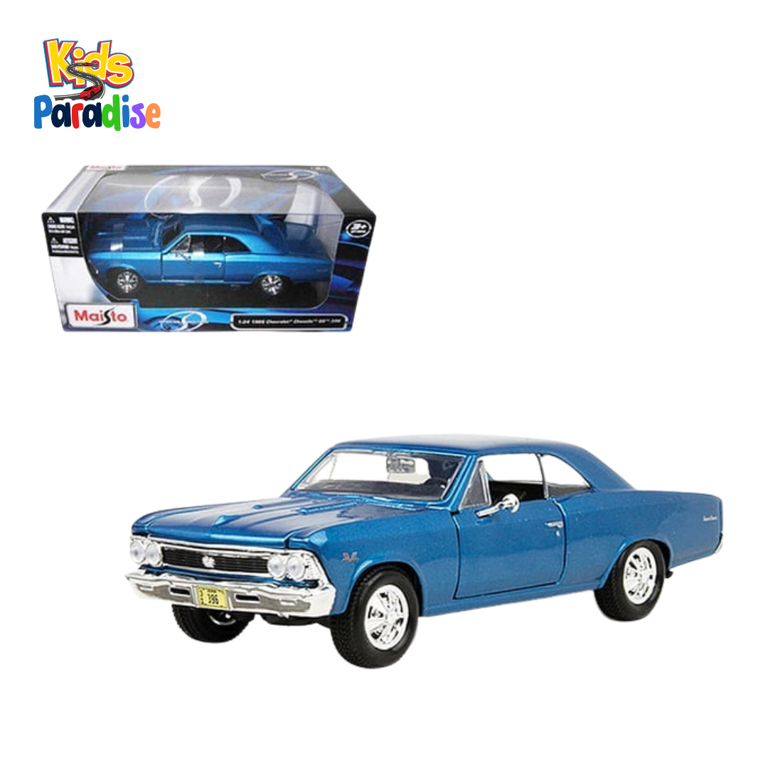 Maisto Special Edition 1:24 1966 Chevy Chevelle SS396 - Blue