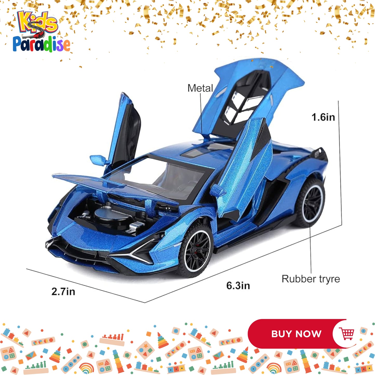 Die-cast Lamborghini