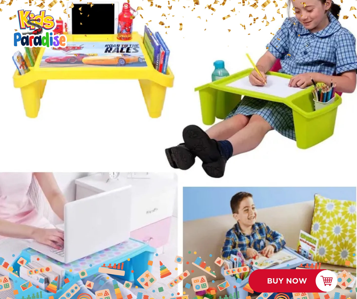 Multipurpose Plastic Study Table