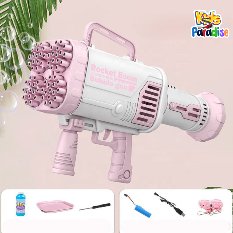 64 Holes Space Rocket Big Bubble Gun Gatlin Machine