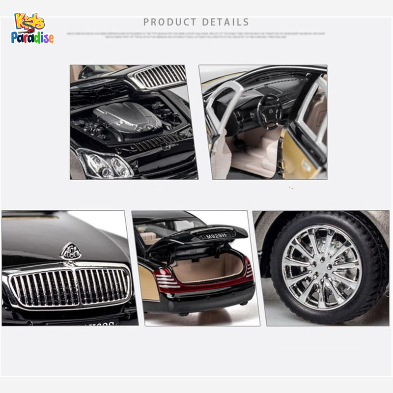 1:24 Scale Maybach 62S Sedan Diecast Model Car M-929-H