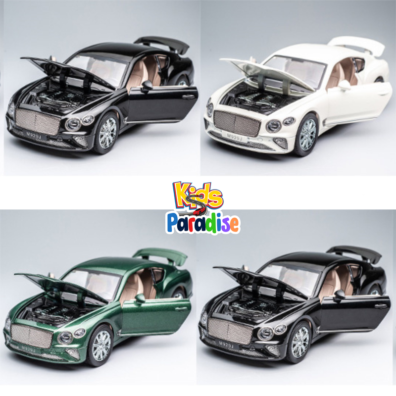 1:24 BENTLEY CONTINENTAL GT ALLOY DIECAST MODEL CAR M-929-J