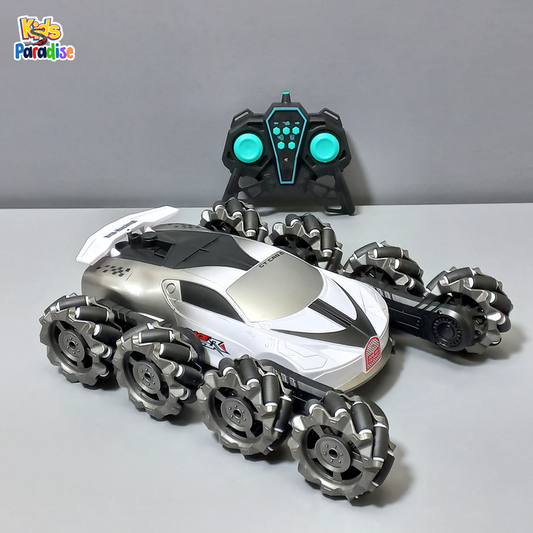 8-Wheel Stunt Car Master 360-Degree Maneuvers RC 360