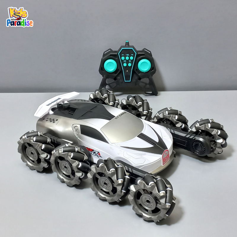 8-Wheel Stunt Car Master 360-Degree Maneuvers RC 360