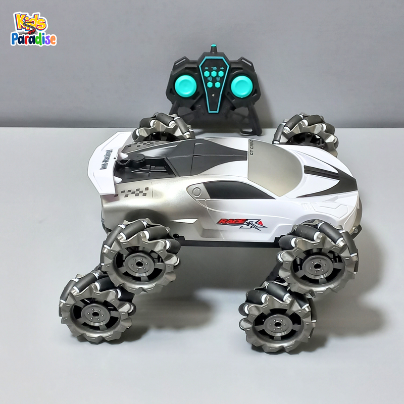 8-Wheel Stunt Car Master 360-Degree Maneuvers RC 360