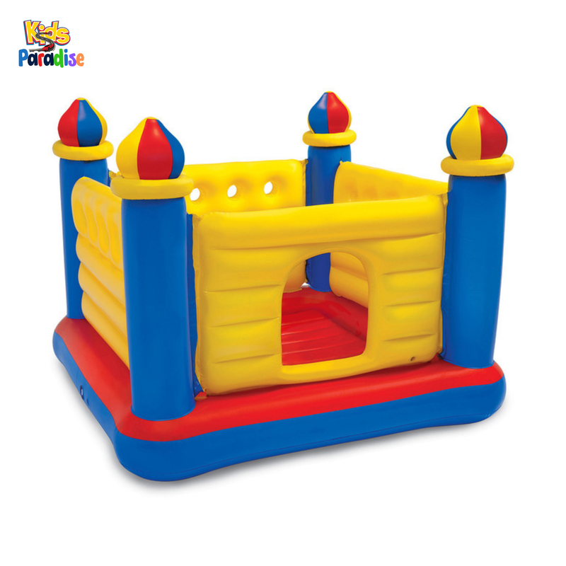 INTEX Jump-O-Lene Bouncer Castle House ( 69" X 69" X 53" ) 48259
