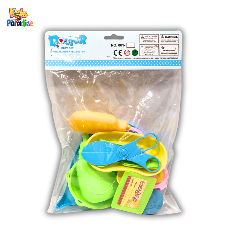 12 Pcs Medical Doctor Set Bag For Kids - WP001-02 Small
