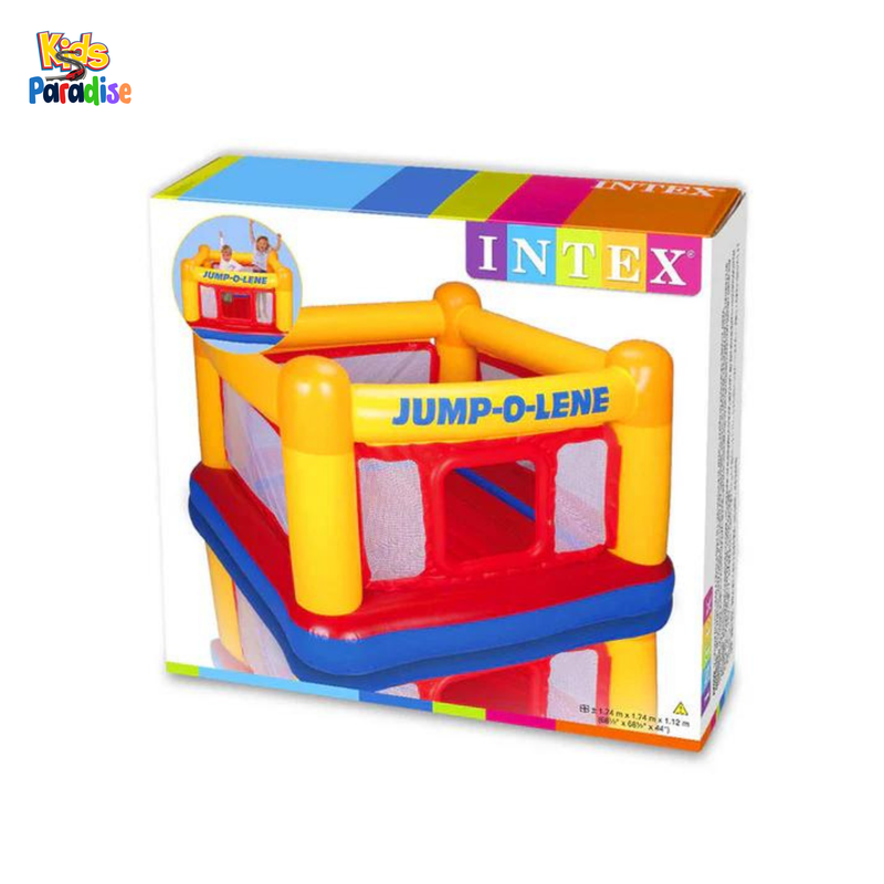 INTEX Jump-O-Lene Trampoline Bouncer Playhouse ( 68" X 68" X 44" ) 48260
