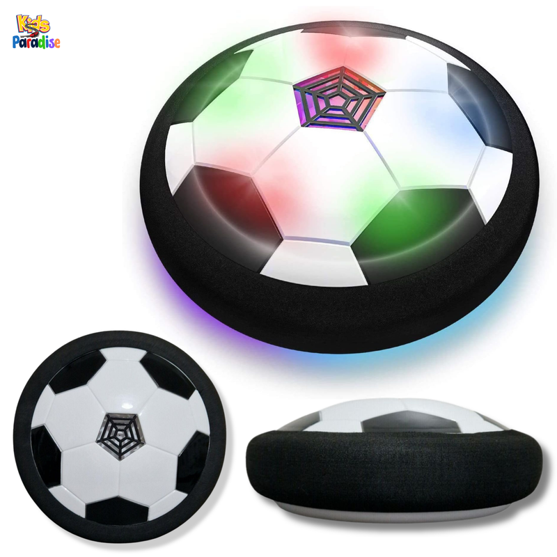 Hover Soccer Ball Soft Air Power Gliding Base Indoor Play LED Flash Lights Toy