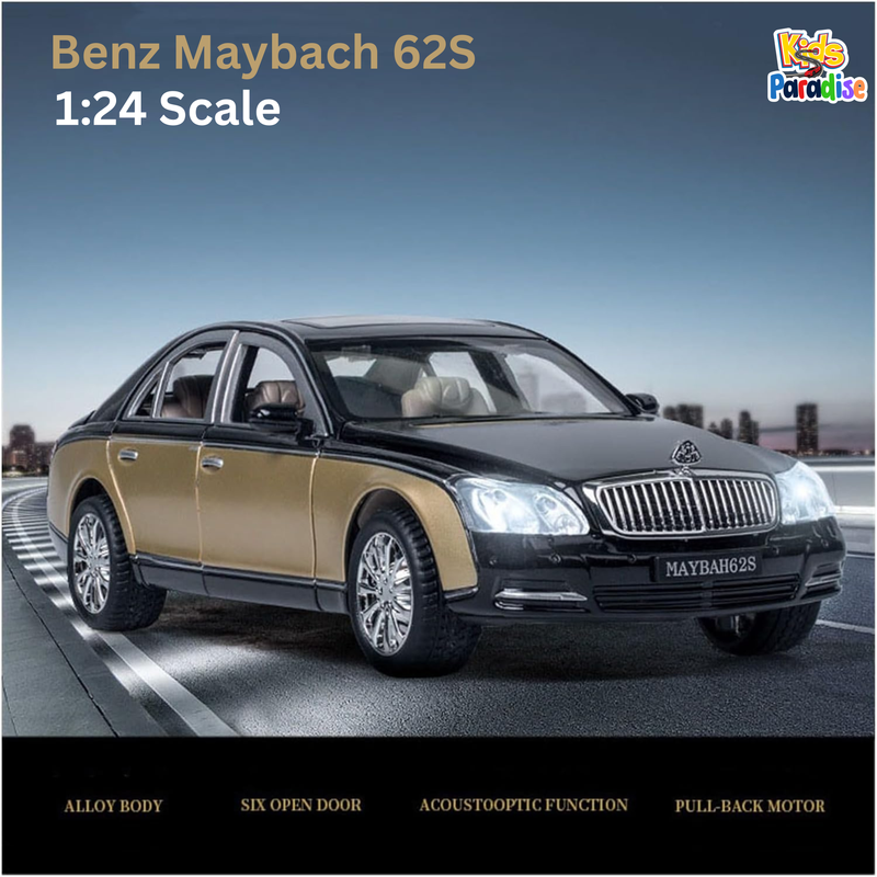1:24 Scale Maybach 62S Sedan Diecast Model Car M-929-H