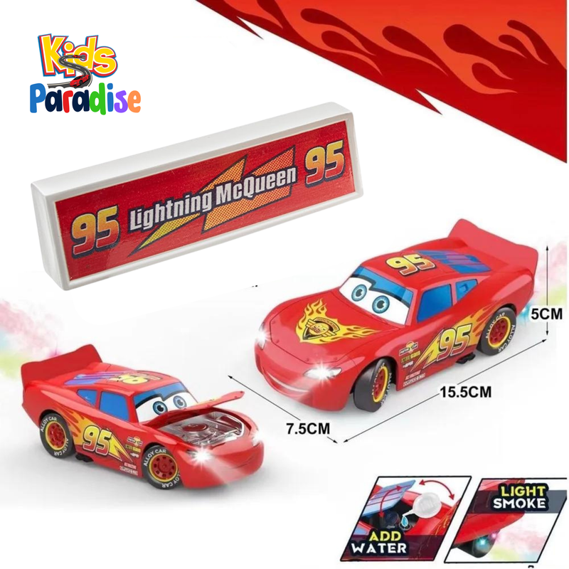 1:32 Scale McQueen Diecast Dinkey Model Car with Lights and Sound 95-2Z With Smoke