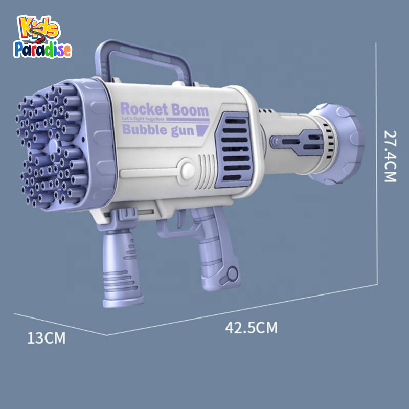 64 Holes Space Rocket Big Bubble Gun Gatlin Machine
