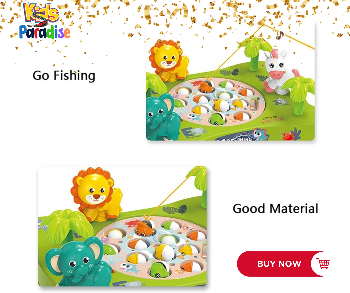 Zoo Fishing Game