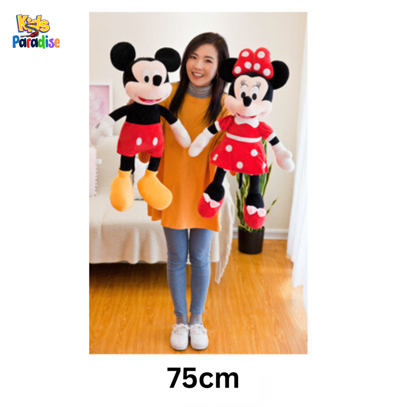 30 Inches 75cm Micky Minnie Stuffed Plush Toy Cute Gift