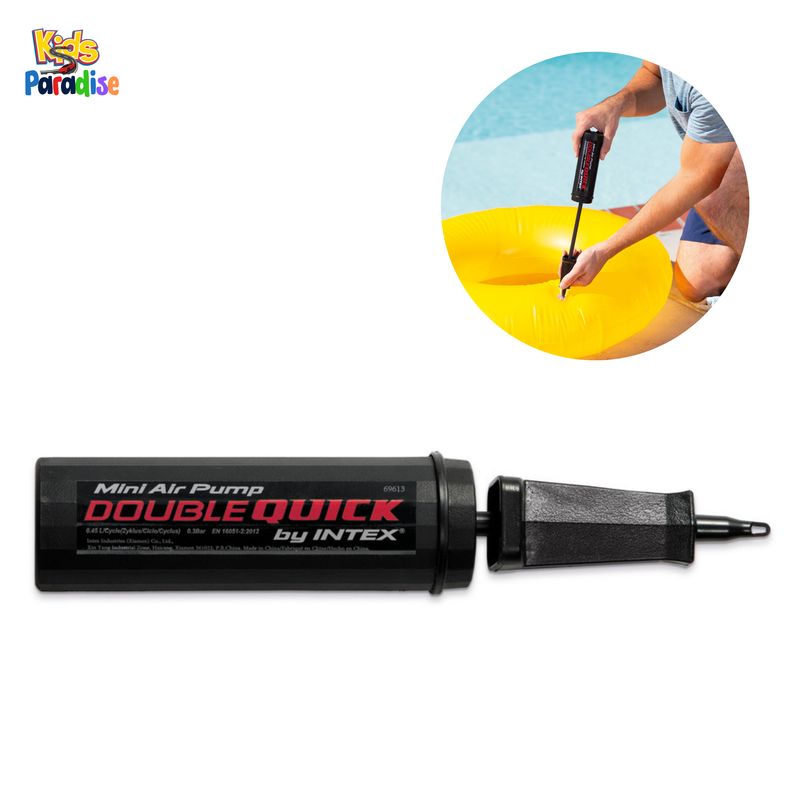 INTEX 11.5 Inch Manual Double Quick Mini Hand Pump 69613