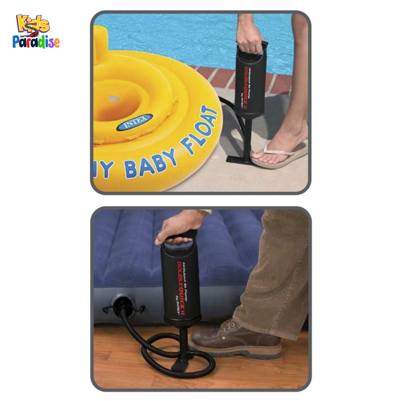 INTEX 14 inch Hi-Output Air Pump Double Quick Hand Pump 68614 (36CM)