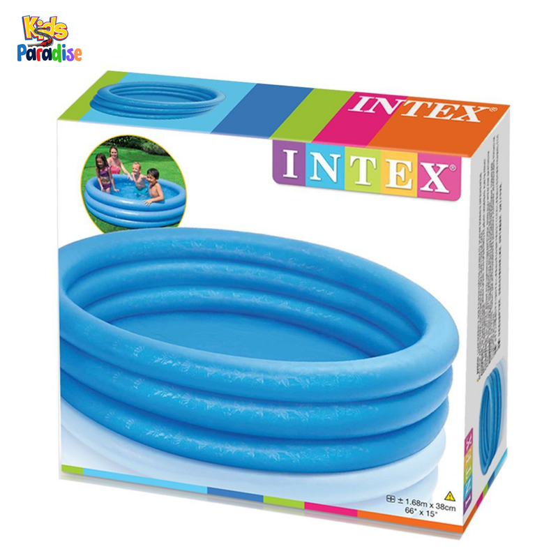 INTEX 5.5-FT Crystal Blue Inflatable Swimming Pool (66" X 15") 58446