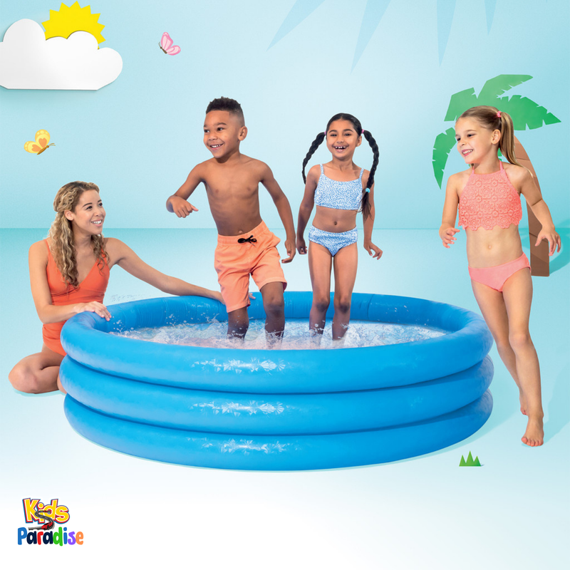 INTEX 5.5-FT Crystal Blue Inflatable Swimming Pool (66" X 15") 58446