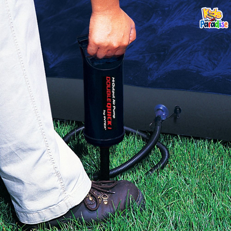 INTEX 11.5 inch Hi-Output Air Pump Double Quick Hand Pump 68612 (29CM)