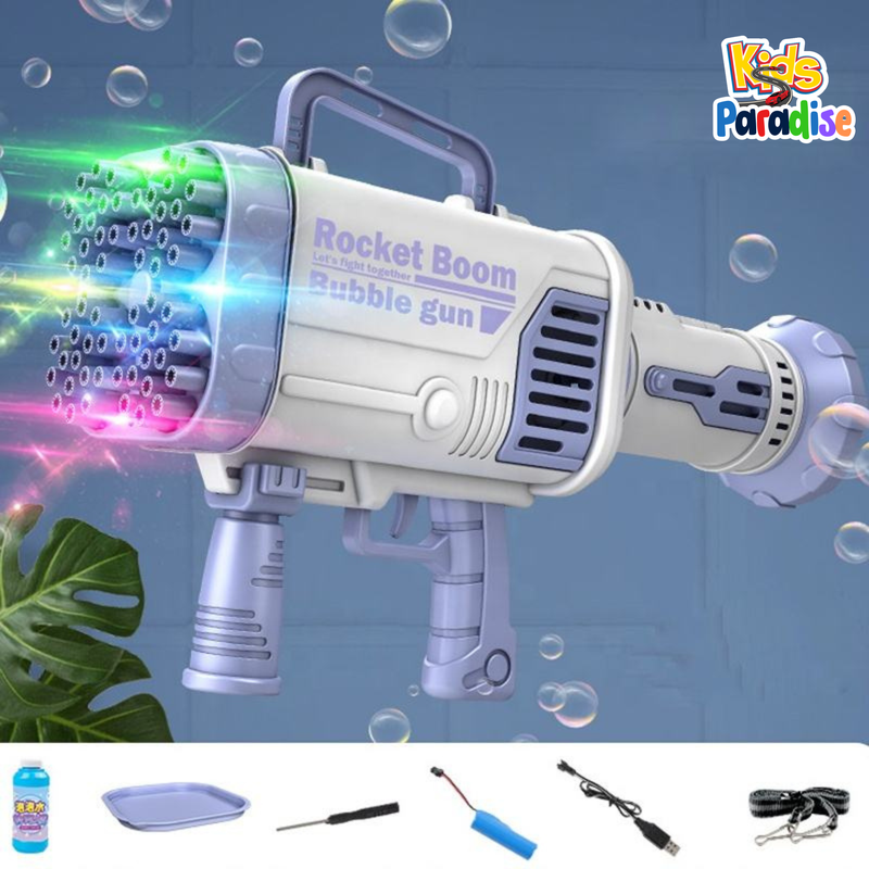 64 Holes Space Rocket Big Bubble Gun Gatlin Machine
