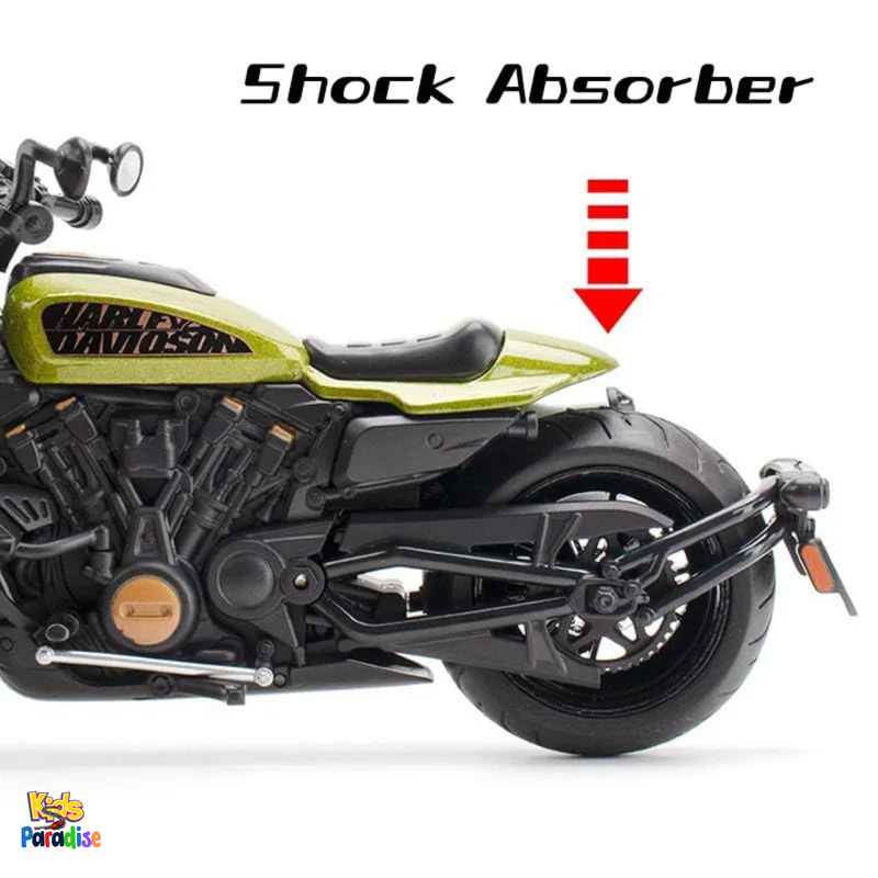 1:12 Scale Harley Davidson Sportster S Diecast Model Motor Cycle M-12-16B Bike