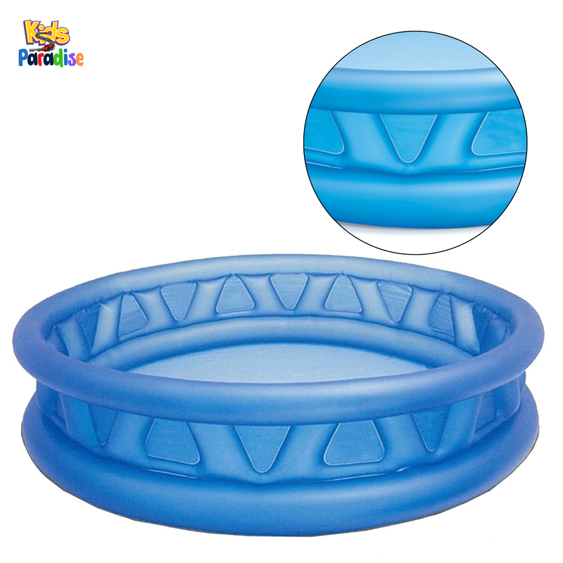 INTEX 6.2-FT Soft Side Inflatable Swimming Pool (74" X 18") 58431