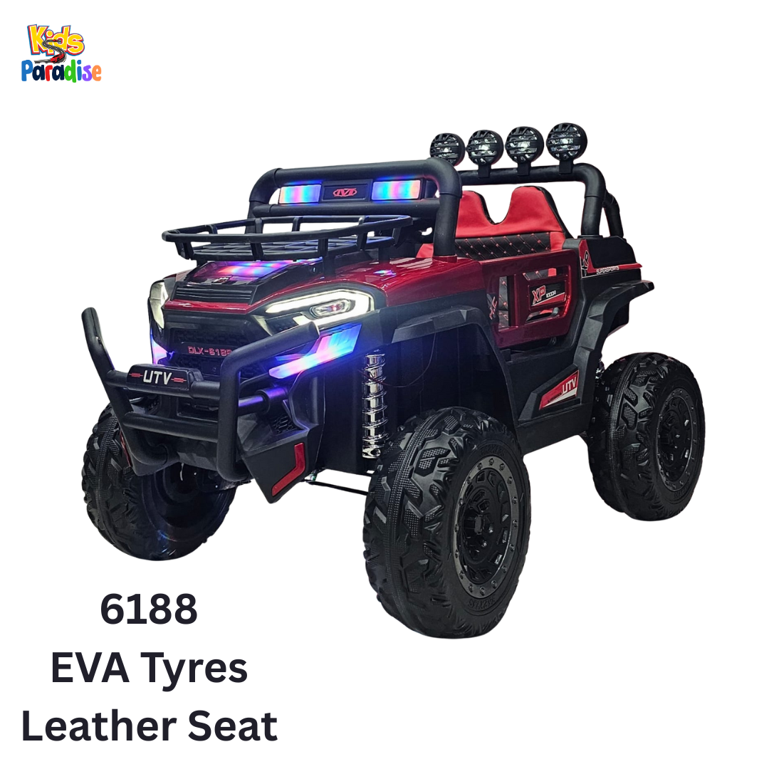 6188 Deluxe UTV Ride-On with EVA Tyres & Leather Seat