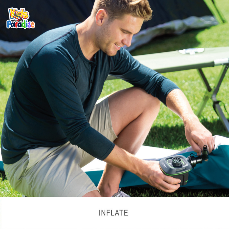 INTEX Quick-Fill Battery Air Powered Pump 6 C-cell batteries - 14.8 CFM 66638