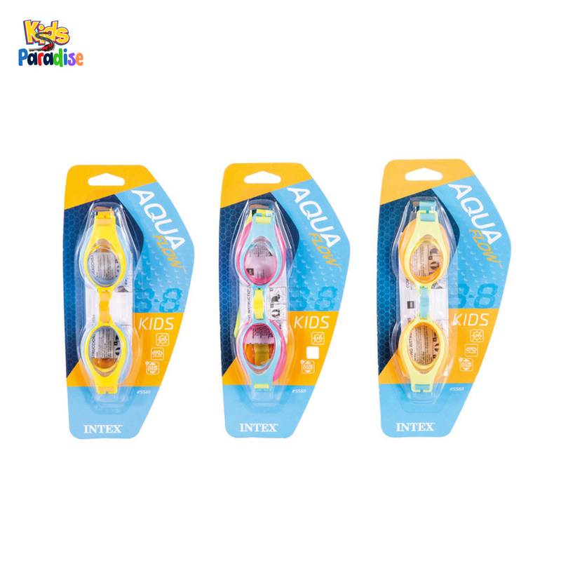 INTEX Junior Swimming Goggles - Assortment 3-8Years 55611