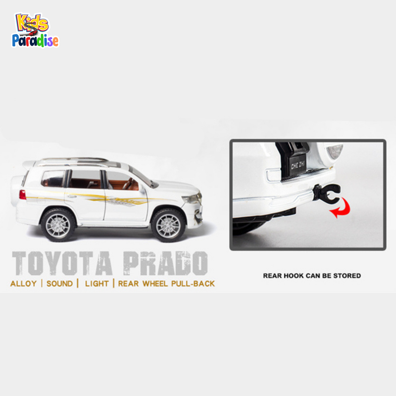 Toyota Prado TX SUV 1:24 Scale Diecast Model Car SR-2402-B