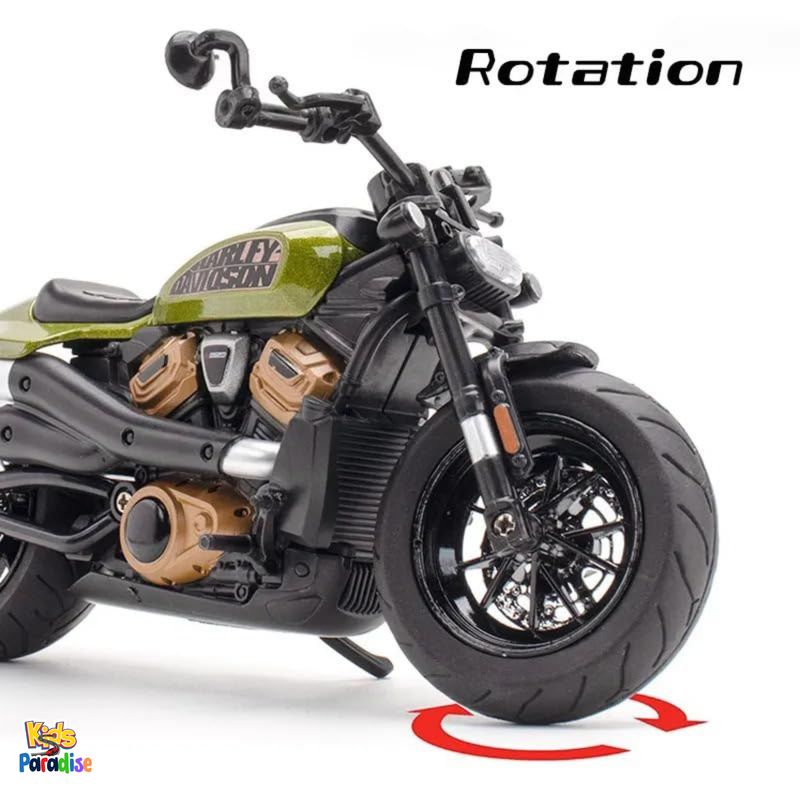 1:12 Scale Harley Davidson Sportster S Diecast Model Motor Cycle M-12-16B Bike