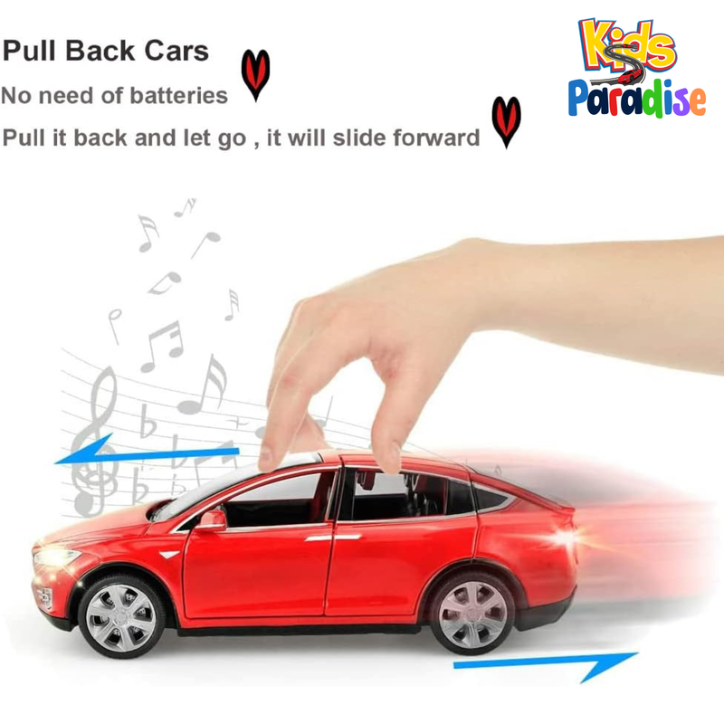 1:24 Scale Tesla Model X Die Cast Model Car M-92317-1