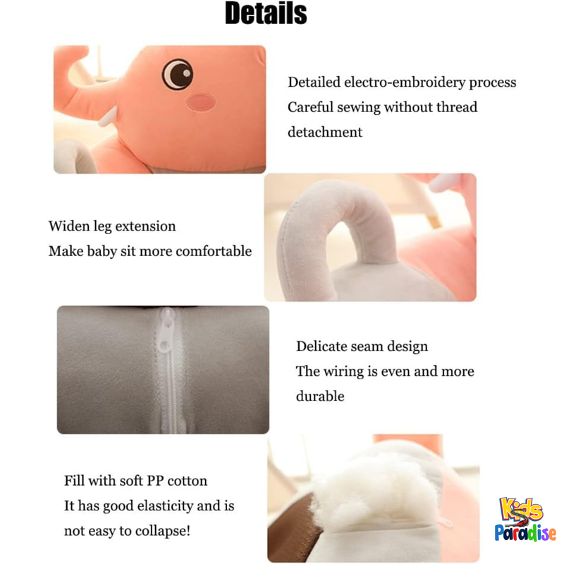 Cute Cartoon Animal Kids Chair Cushion Seat ZSO NEW SIDE FACE SITTER DESIGN Baby Support Seat Case Learning To Sit Comfort for Toddlers