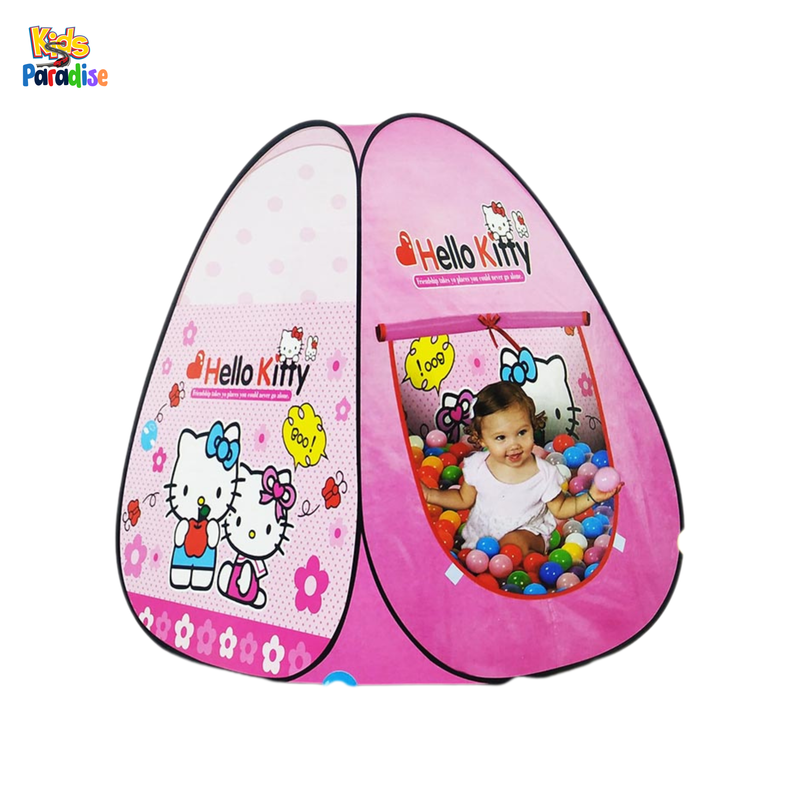Kids 50 Ball Tent Play House Foldable Pop Tent Baby Camp House