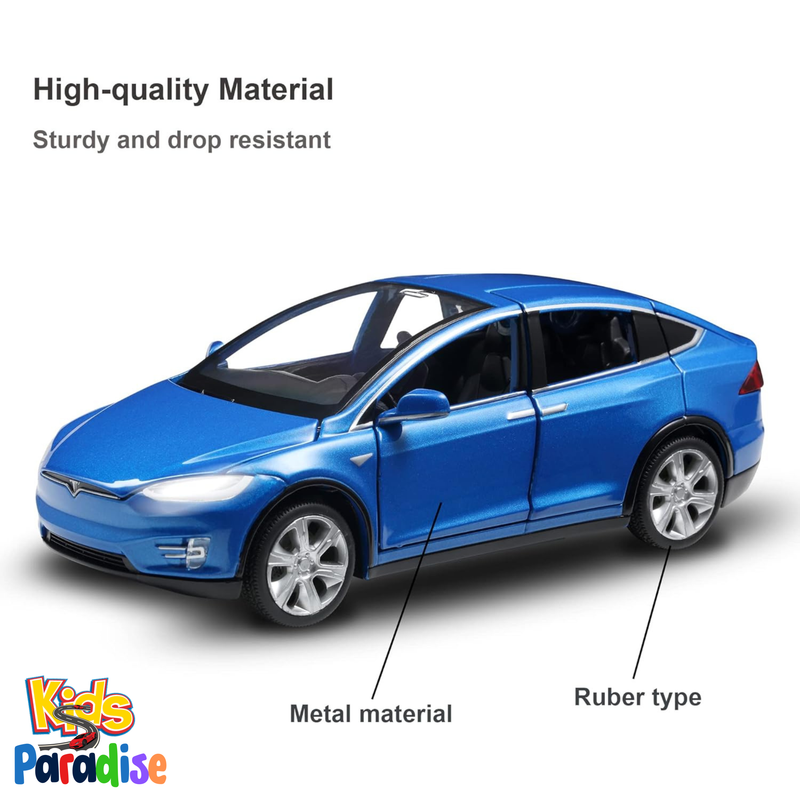 1:24 Scale Tesla Model X Die Cast Model Car M-92317-1